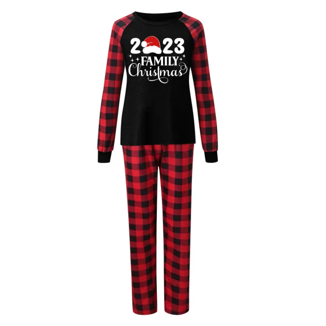 Christmas Parent child Wear Homewear Pajamas Suit Jjfa01 248 Mom Xl - Shop at LoveMi