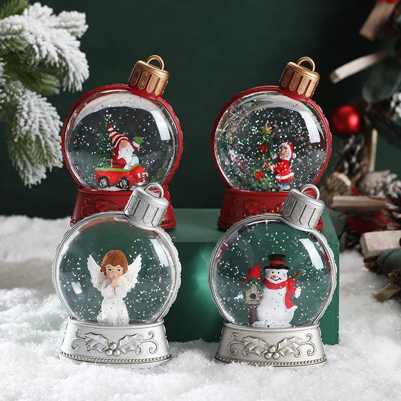 Christmas Holiday Decorations Luminous Simulation Flat Light LED Decoration Scene Layout Flame Light Home Decor – image 3