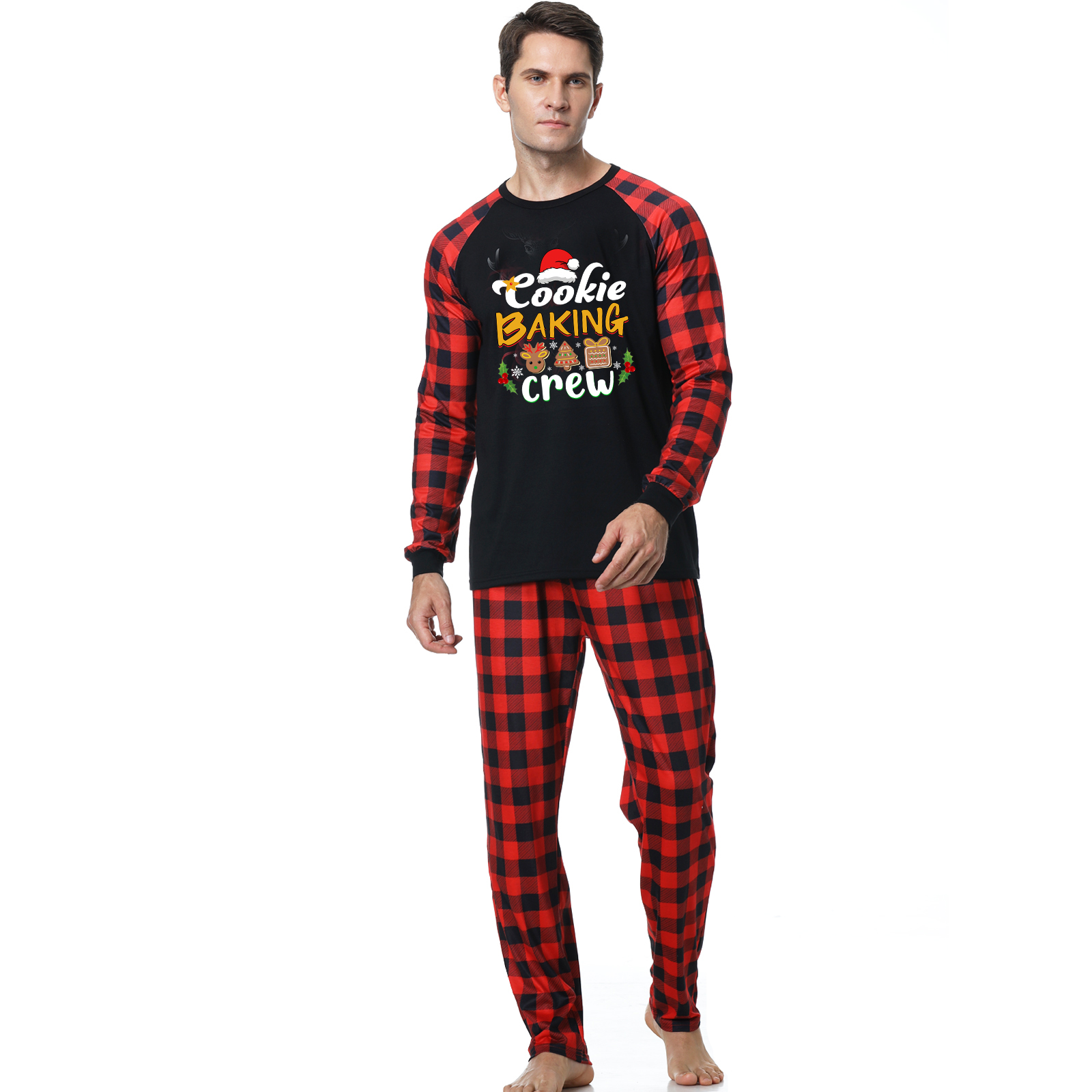 Christmas Parent-child Homewear Clothes Pajamas Suit — foto 9