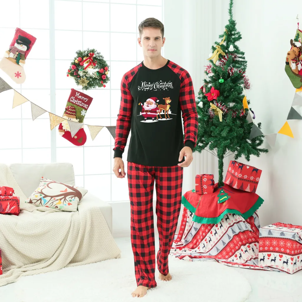 Christmas Parent-child Homewear Clothes Pajamas Suit - Jjfa01 531