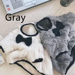 French Bow Tie Sweater Jarre Aero Bull Corgi Two Feet - Gray - View 1