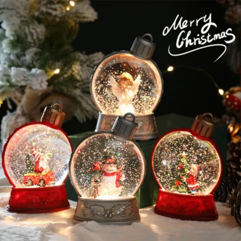 Christmas Holiday Decorations Luminous Simulation Flat Light LED Decoration