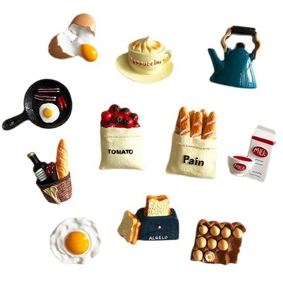 Refridgerator Magnets Stereo Simulation Food Small Decoration - Image 10