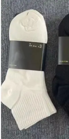 Men's And Women's Hook Mid-calf And Low Length Solid Colour Couple Sports Basketball Socks - Short White - View 1