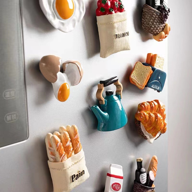 Refridgerator Magnets Stereo Simulation Food Small Decoration - Image 11