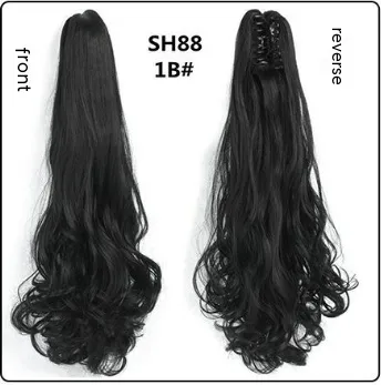 Fluffy Natural Lifelike Claw Clip Ponytail 1Style - Shop at LoveMi