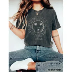 Women's Printed Short Sleeve Casual Weekend Basic V-neck Abstract 3D Printing Painting - Tmw171 9 - View 1