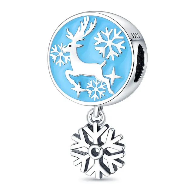 Christmas Style Snowman Beads DIY Accessories 4 Style - Shop at LoveMi