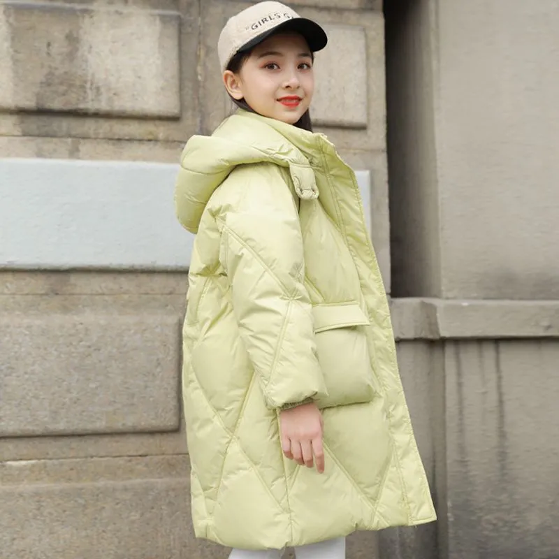 Women's Treasure Mid Length Thickened Down Coat