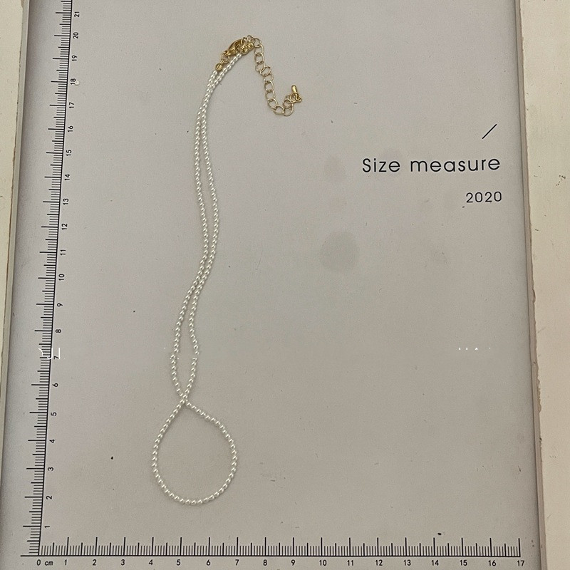 Women's Minimalist Rice Bead Necklace