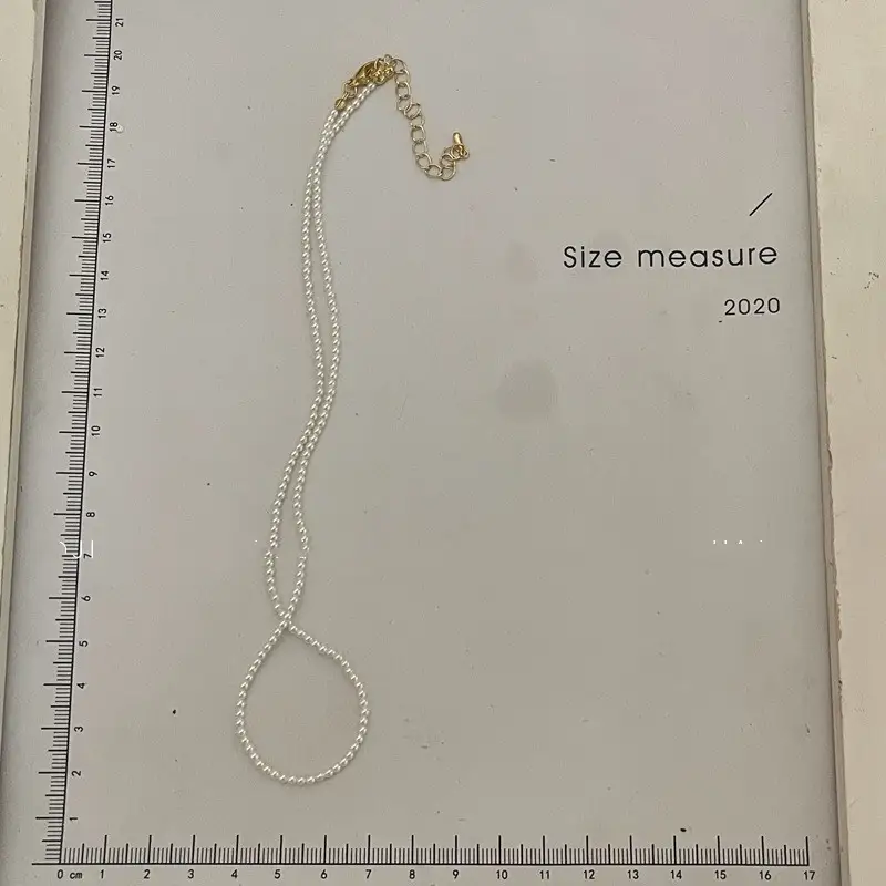 Women's Minimalist Rice Bead Necklace