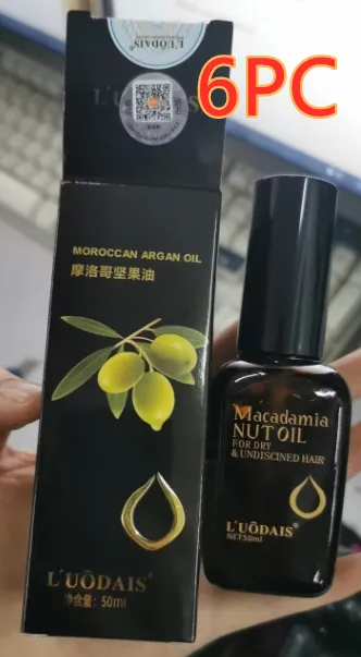 Argan Oil Hair Care Leave In Essential Oil 50Ml 6Pc - Shop at LoveMi