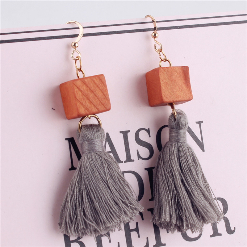 Wood Tassel