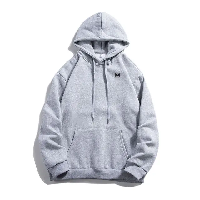 New Outdoor Electric USB Heating Sweaters Hoodies Men Winter
