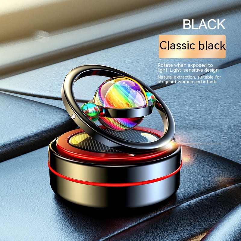 Solar Energy Car Mounted Perfume Auto Rotating Pendulum