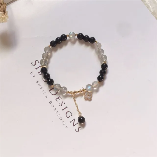 Natural Obsidian Bracelet For Couple Women'S - Shop at LoveMi