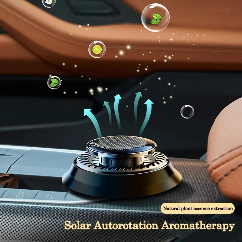 Portable Kinetic Car Air Freshener Solar Powered