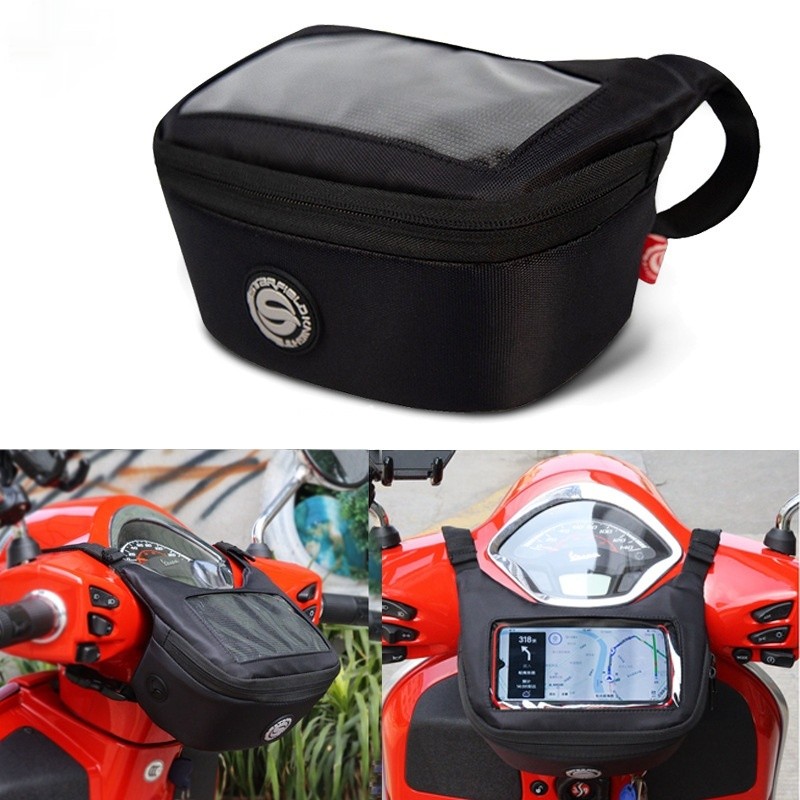 Motorcycle Front Hanging Bag Bicycle Battery Pedal Handle Bar Bag