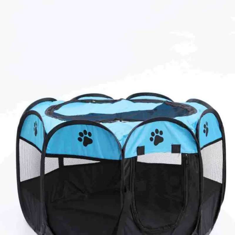 Octagonal Cage Fence Pet Cloth Tent Easy