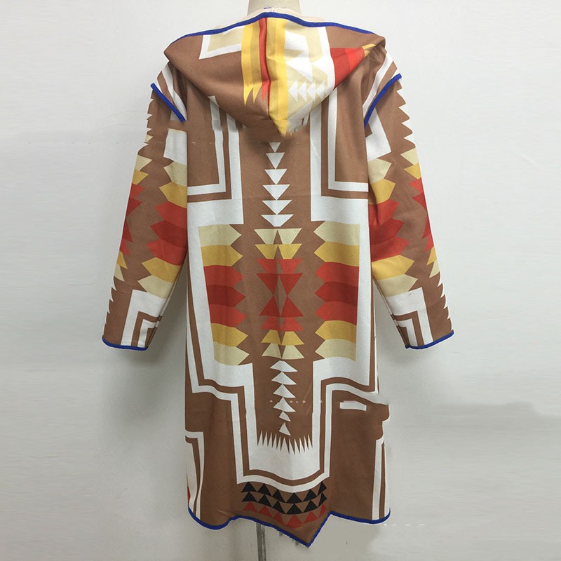 Women's Elegant Fashion Loose Hooded Coat