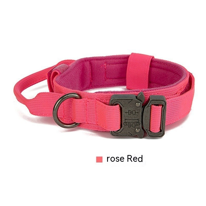 Rose Red Collar Silver