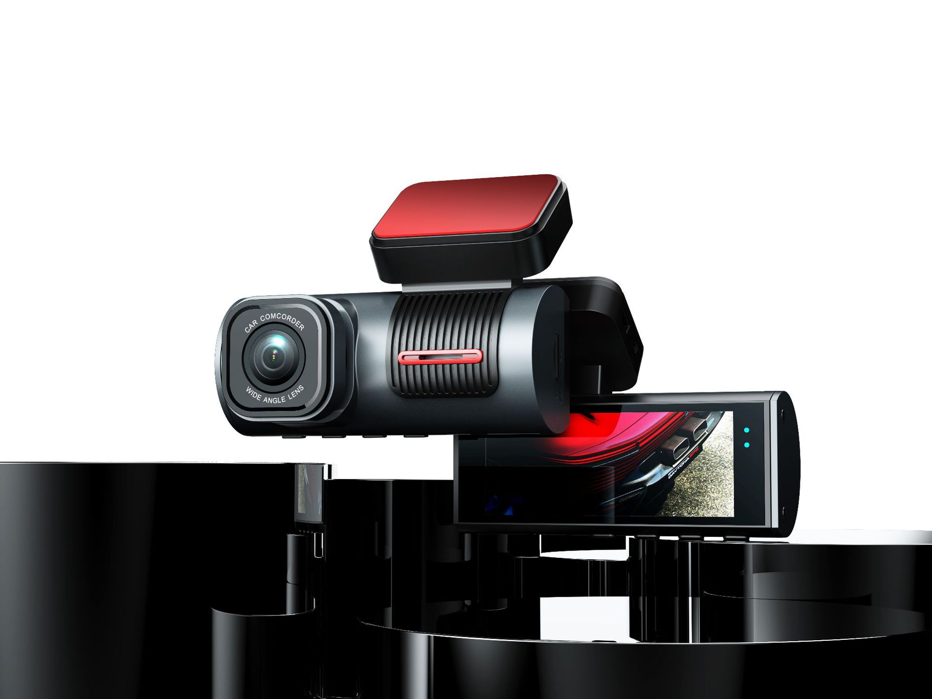 New White Light Night Vision HD Driving GPS Speed Recorder - Image 3
