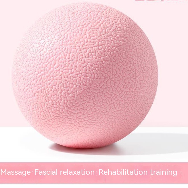 Pink TPE Solid Massage Ball