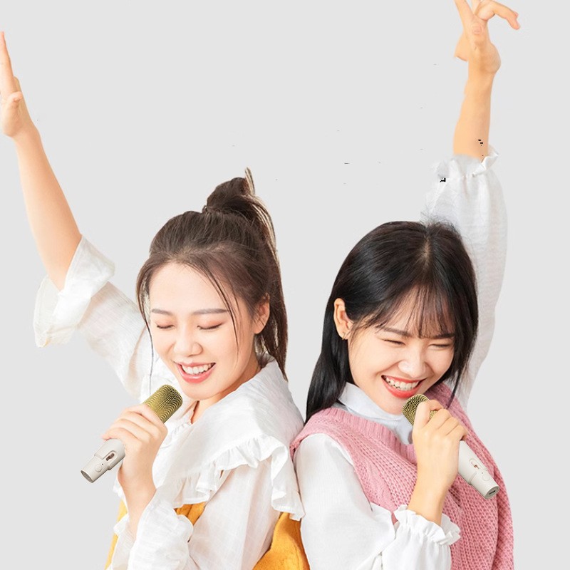 K38 Colorful Karaoke Audio Microphone Integrated - Image 3