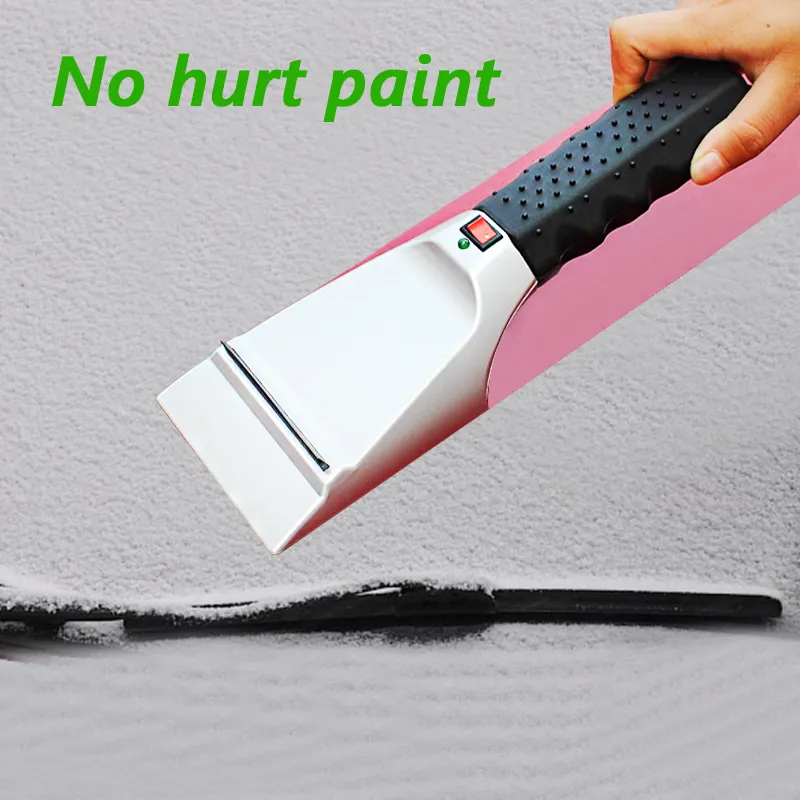 Heatable snow removal shovel for vehicle – image 6