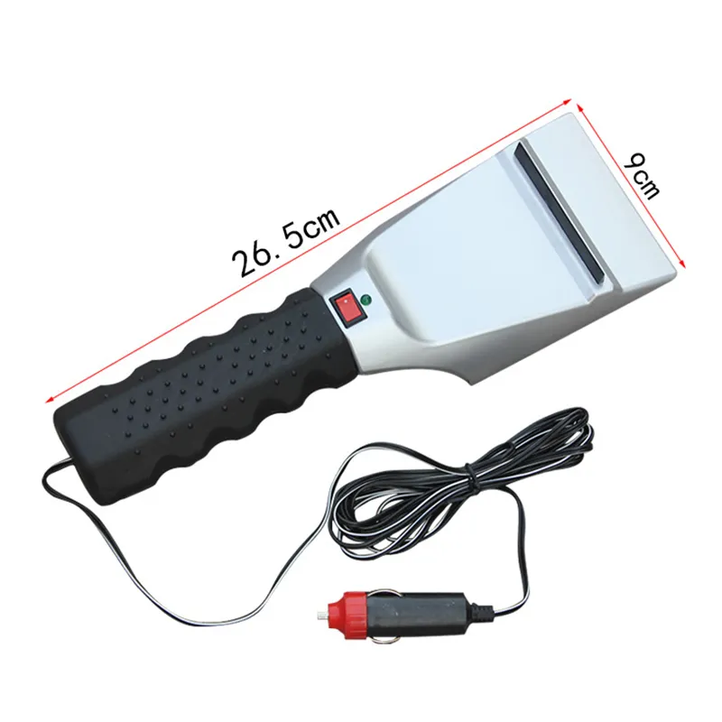 Heatable snow removal shovel for vehicle – image 4