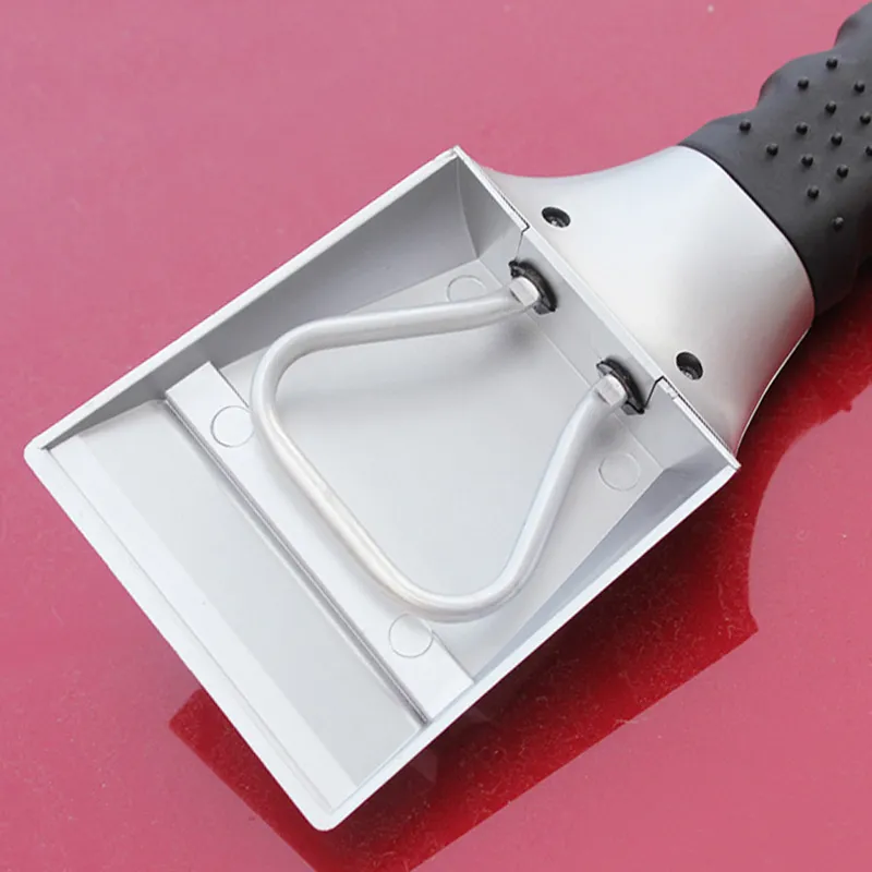 Heatable snow removal shovel for vehicle – image 8