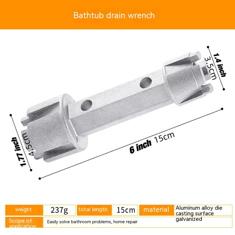 Bathtub Wrench