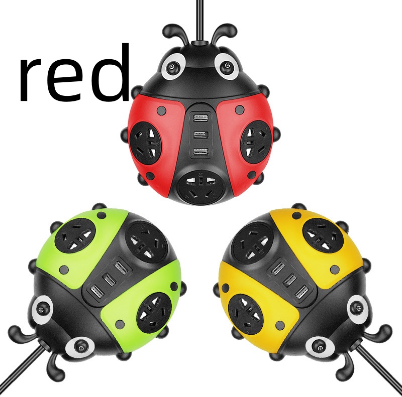 Creative Insect Climbing Wall Smart Socket With Independent Power Strip - Image 7