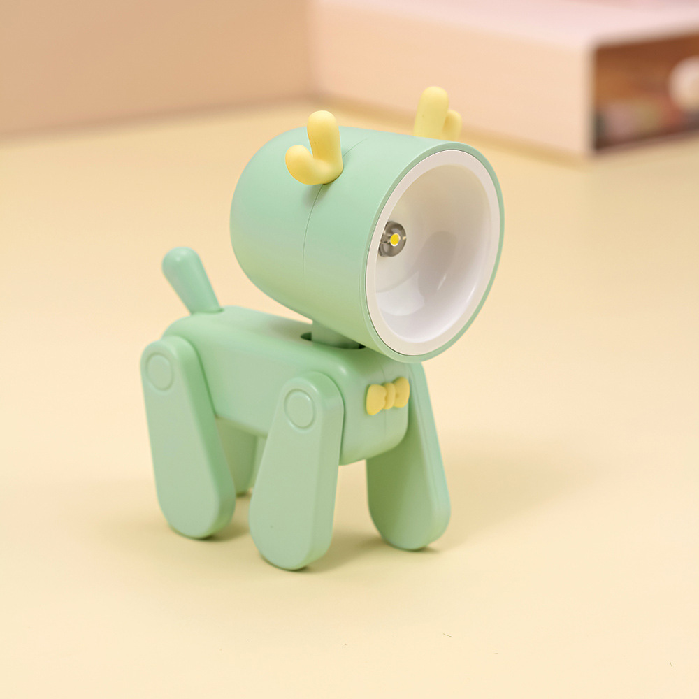 Rechargeable Version Cartoon Puppy Deer Night Light