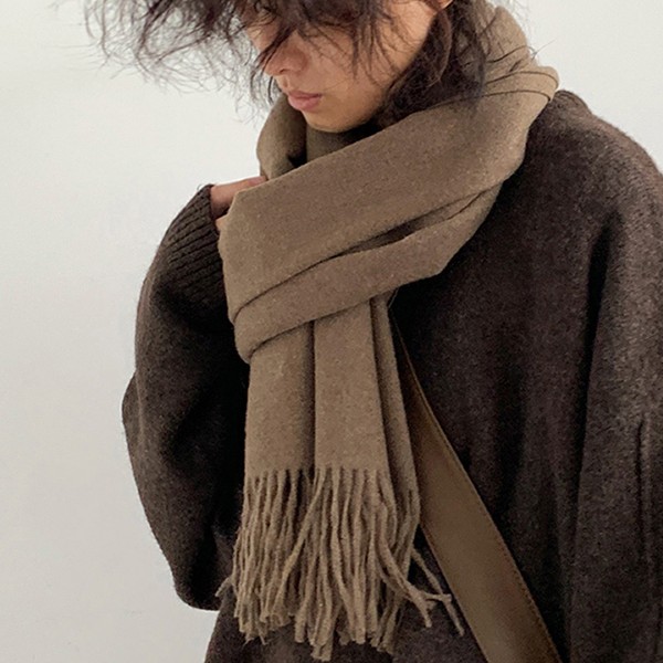 Retro Couple Scarf Cashmere-like Warm