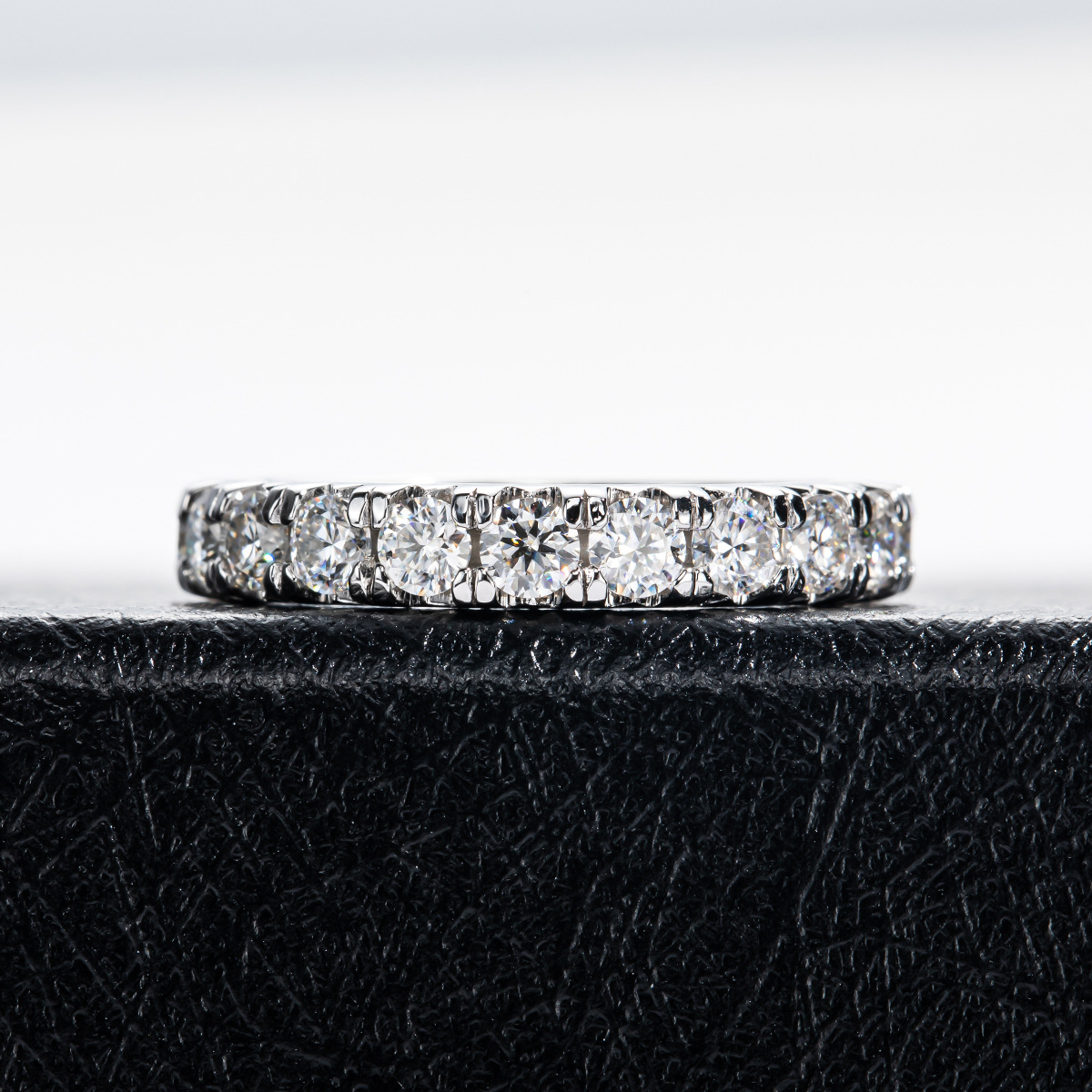 Moissanite Ring S925 Silver Plating 18K Body Ring - Image 2