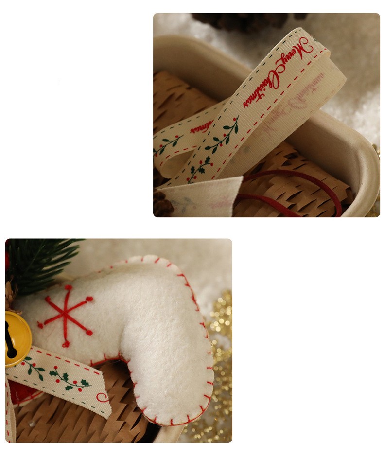 Christmas Gift Wool Felt Christmas Tree Pendant