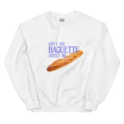 European American Fashion Floral Print Crew Neck Long Stick Bread Sweatshirt White - Shop at LoveMi