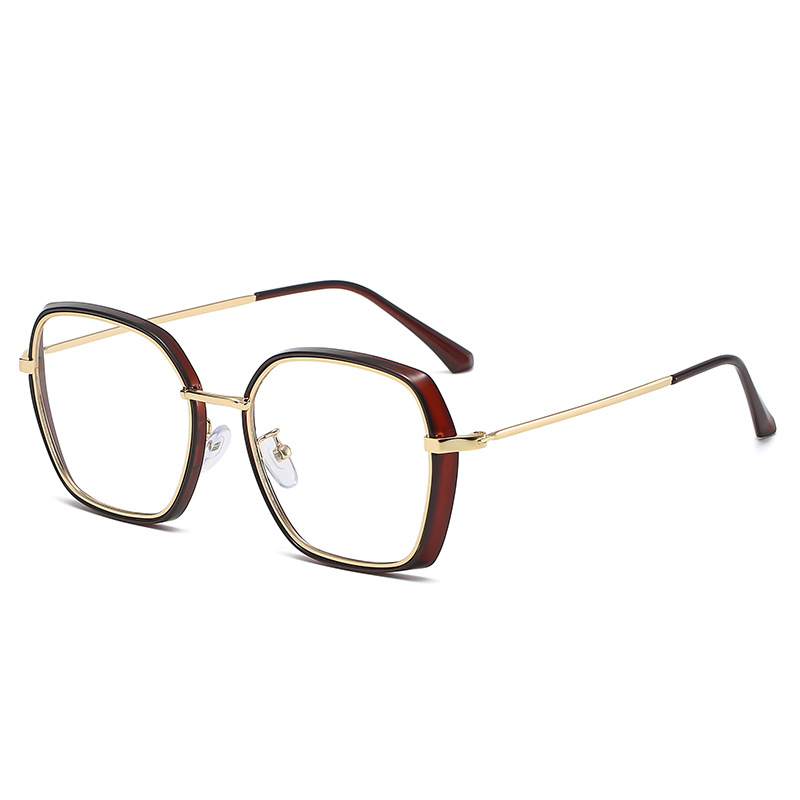Women’s Fashion Retro Photochromic Anti Blue-ray Glasses