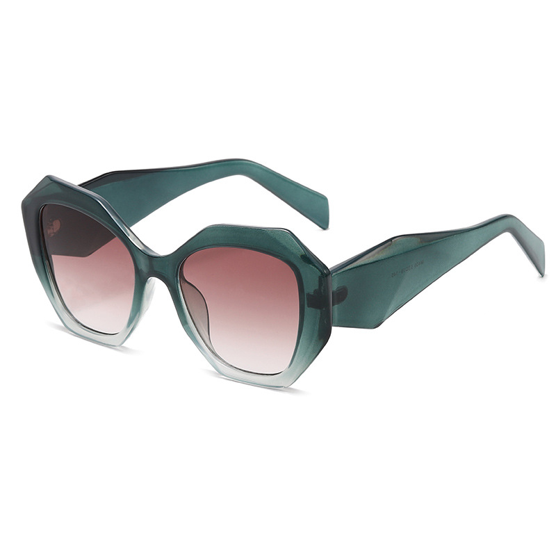 Women’s Fashion Polygon UV Protection Glasses