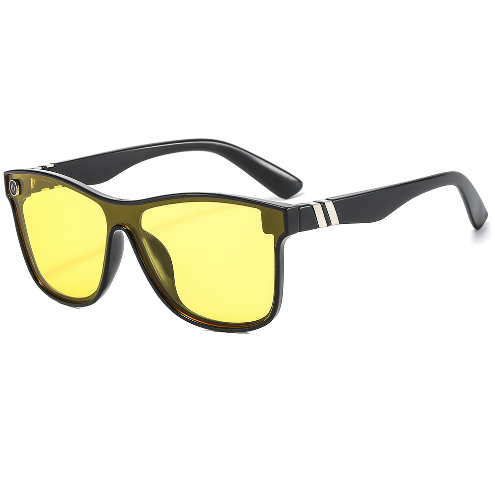 Women’s Personal Leisure One-piece Large Rim Sunglasses