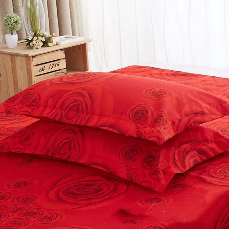 Pillowcase One-pair Package Skin-friendly Brushed Pillow Case