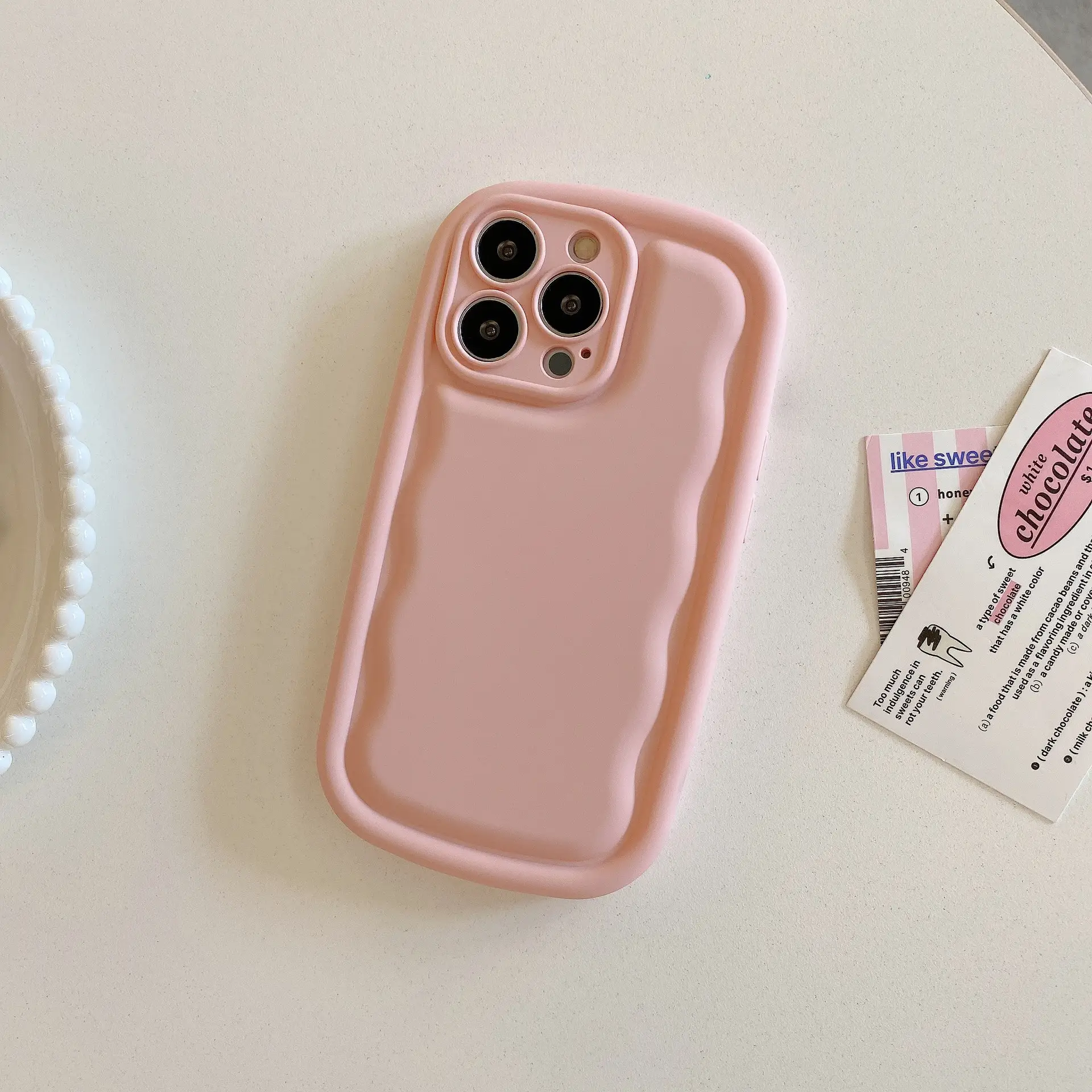 Solid Color Minimalist Silicone Skin Feel Phone Case