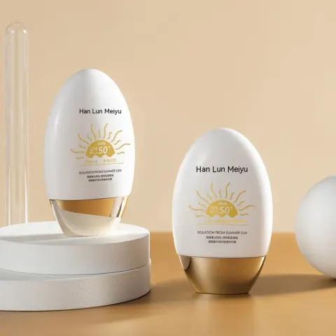 Little Golden Bottle Sunscreen Face UV Protection Concealer Refreshing
