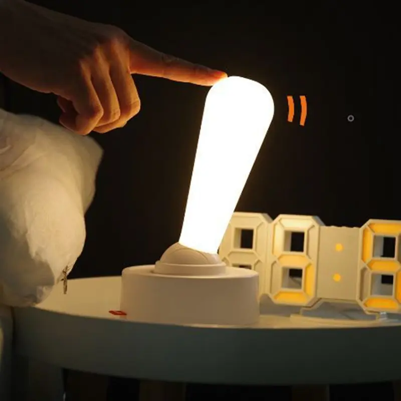Toggle Light Indoor Bedroom Bedside Atmosphere Silicone
