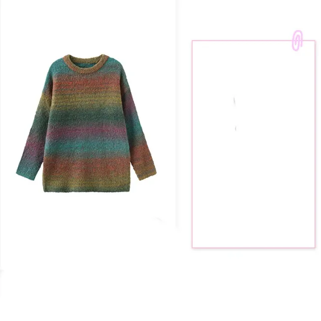Soft And Lazy Sweater Girl Green - Shop at LoveMi