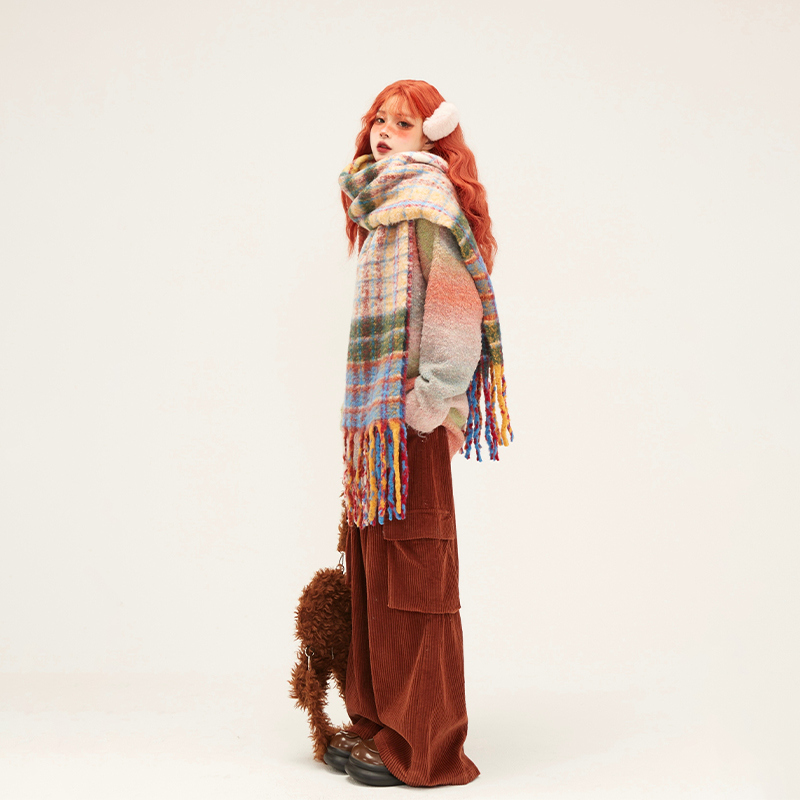 Colorful Niche Versatile Instagram Scarf