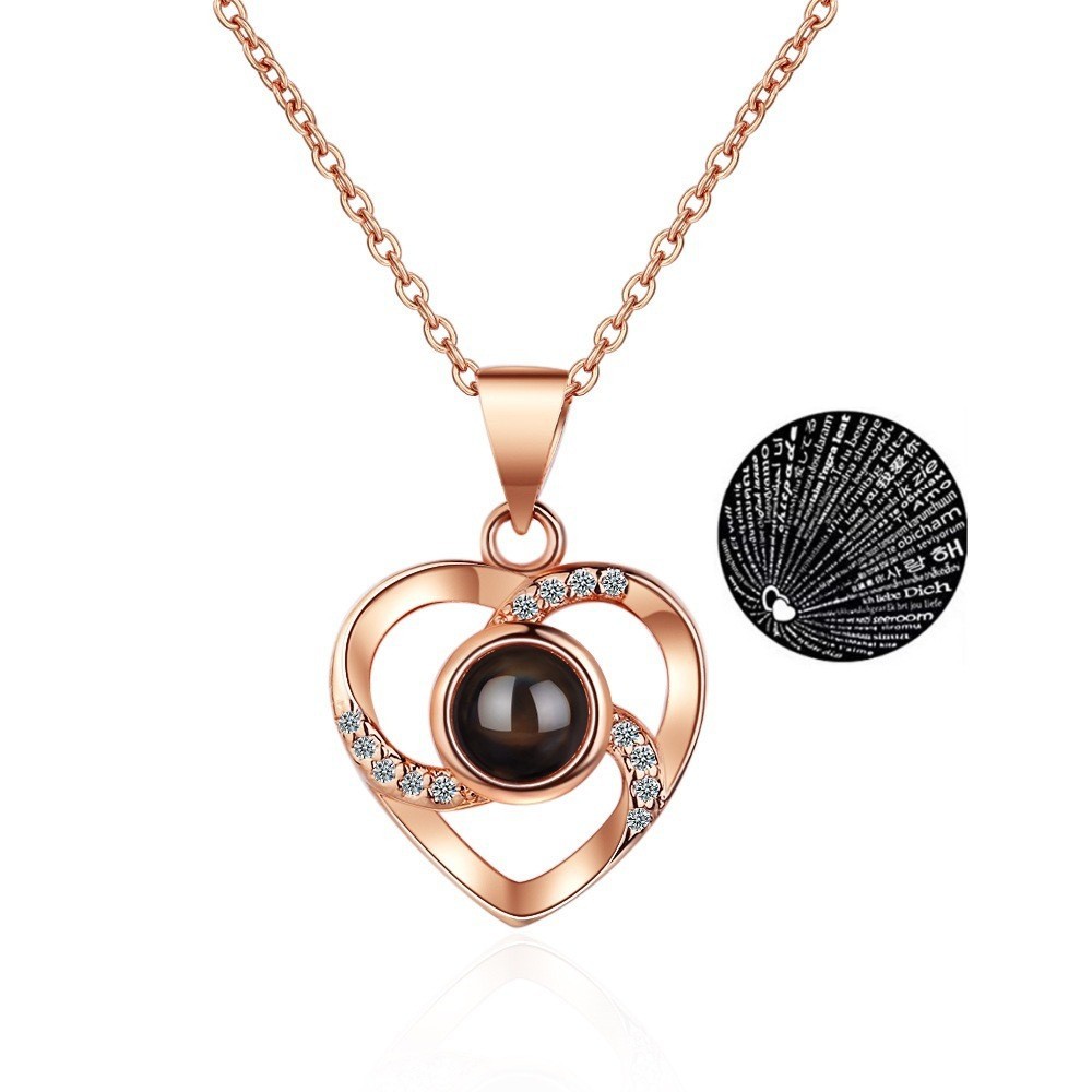 Rose Gold Love Necklace