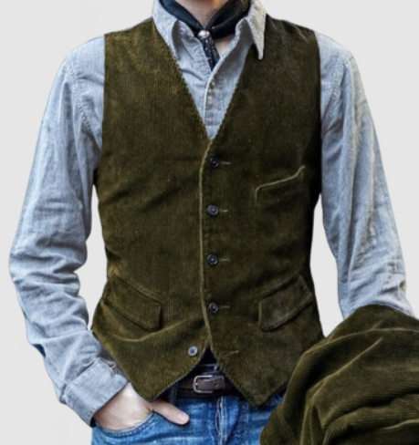 Army Green waistcoat