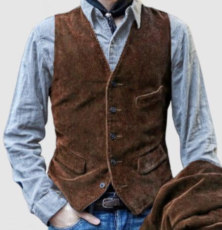 Brown waistcoat